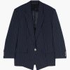 Clothing THE ATTICO | Glen Blazer Blue Navy/Light Blue