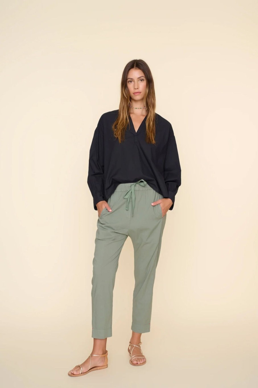 Clothing XÍRENA | Draper Pant Mossy