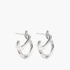 Accessories MISSOMA | Double Molten Hoop Earrings 2 Silver