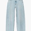 Clothing ALEXANDERWANG.T | Balloon Jean With Skinny Button Back Waistband Bleach