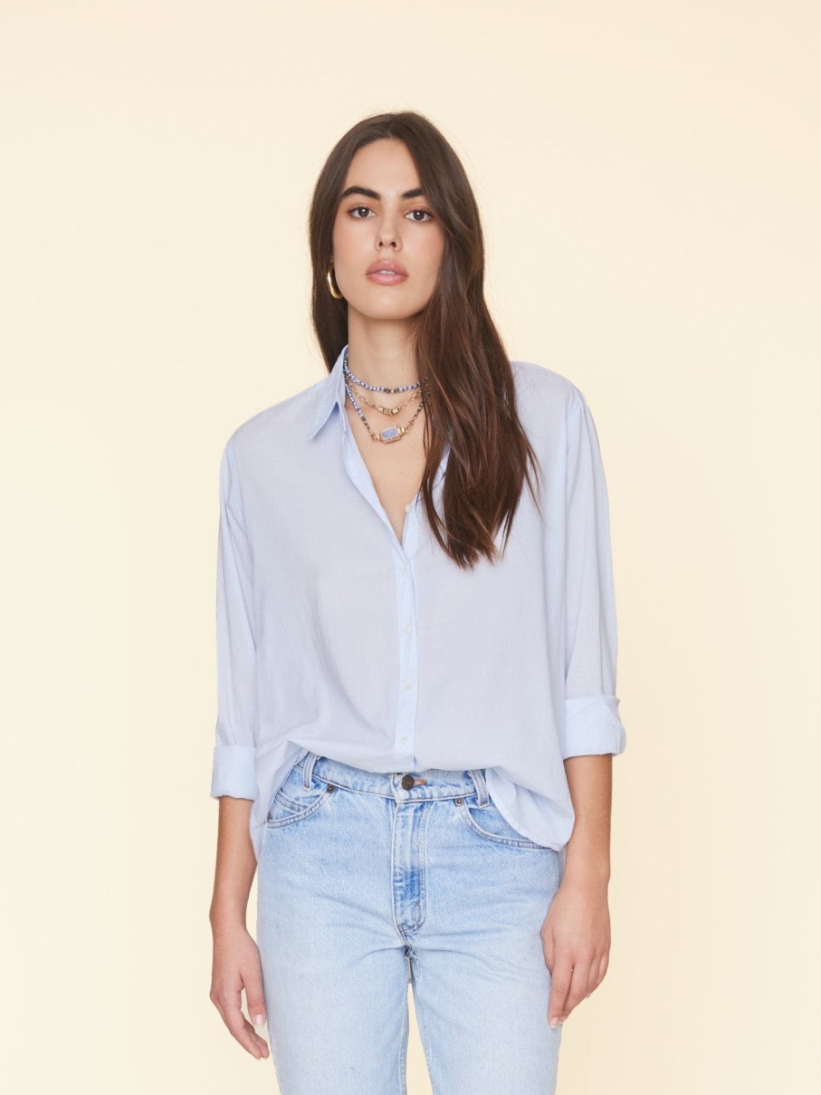 Clothing XÍRENA | Beau Shirt Skylight