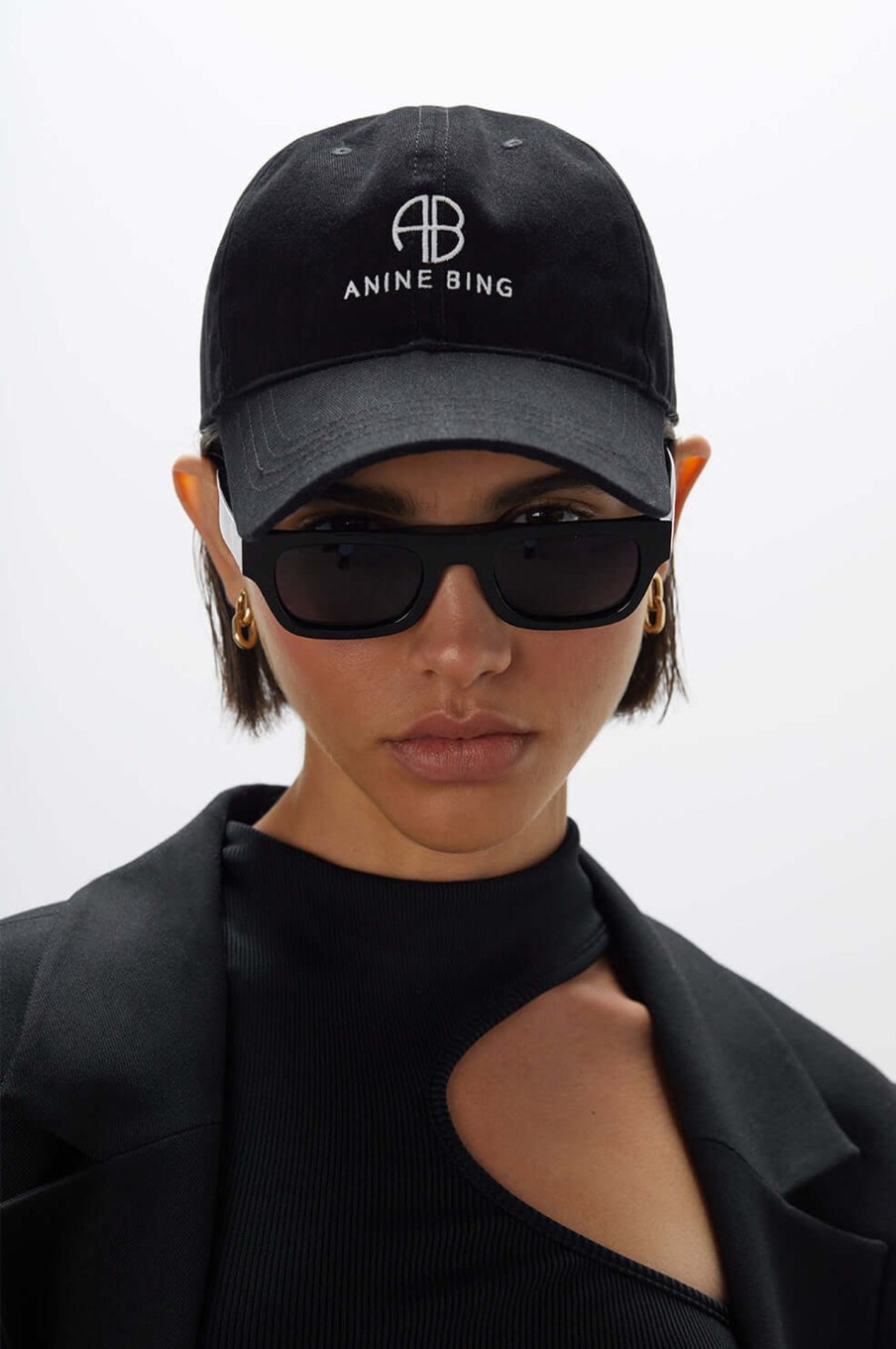 Accessories ANINE BING | Jeremy Baseball Cap Black