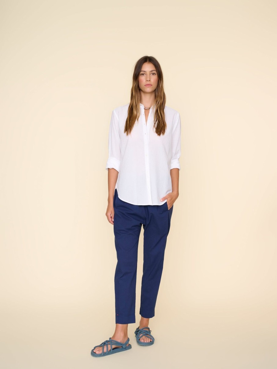 Clothing XÍRENA | Draper Pant Navy