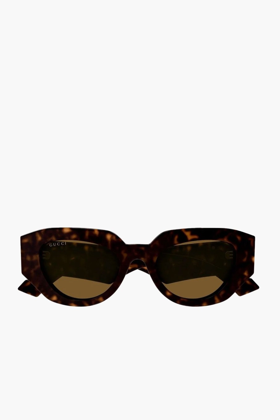 Accessories GUCCI | Geometric-Frame Sunglasses Tortoiseshell