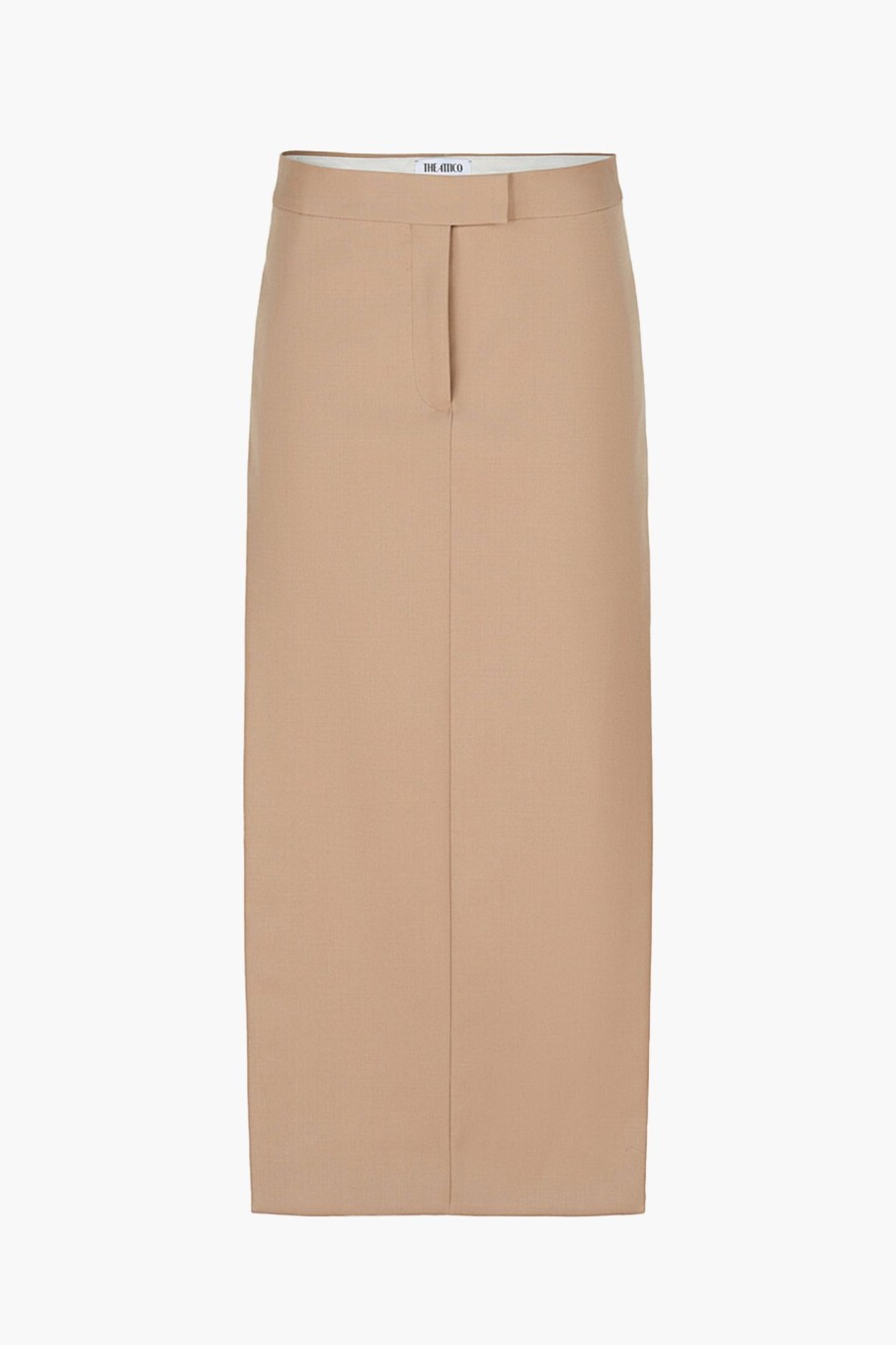 Clothing THE ATTICO | Midi Skirt Beige