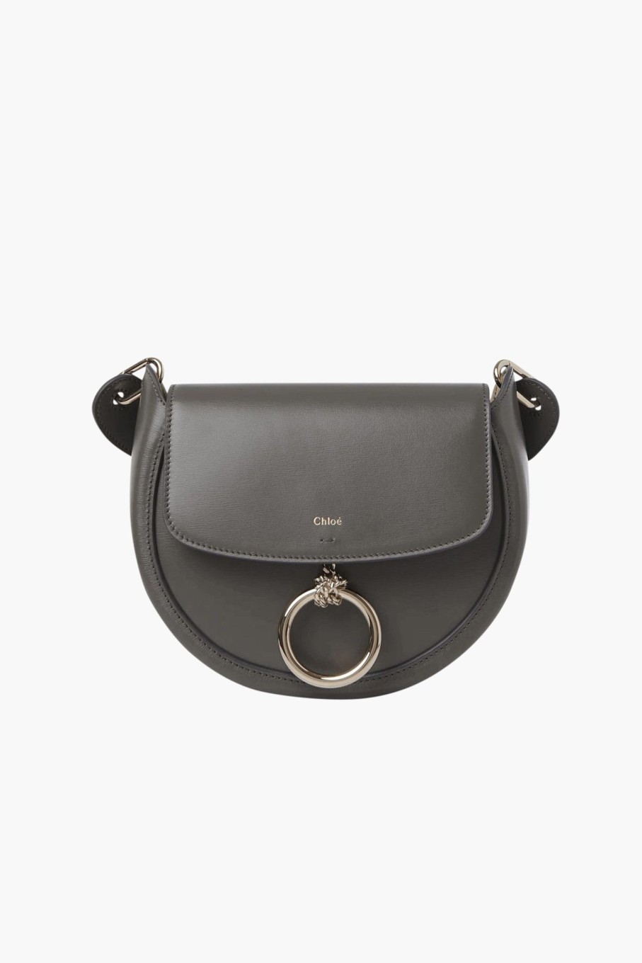 Bags Chloe | Arlene Small Crossbody Bag Elephant Grey