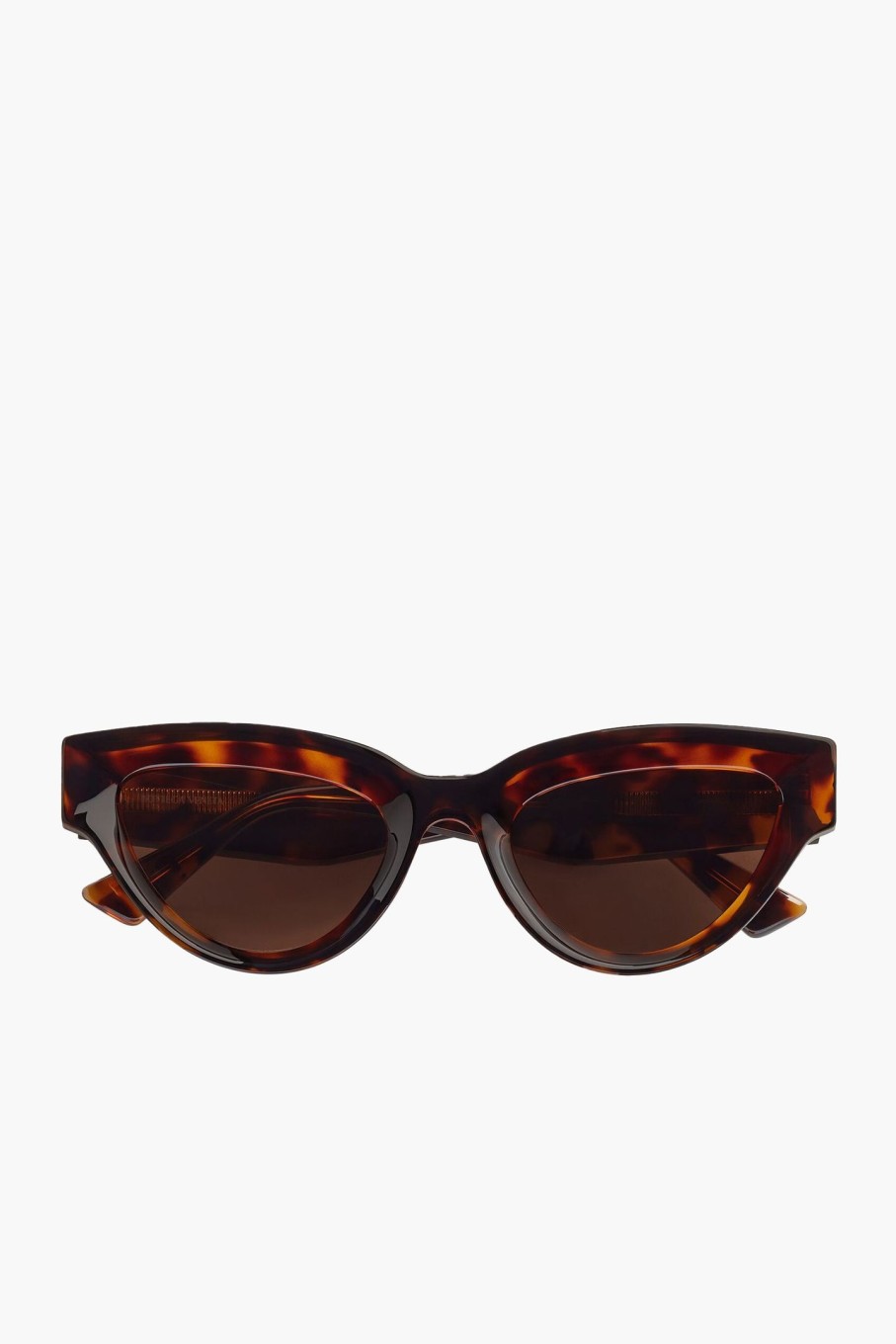 Accessories BOTTEGA VENETA | Sharp Cat Eye Sunglasses Havana/Brown