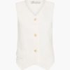 Clothing SIR | Clemence Tailored Vest Ivory