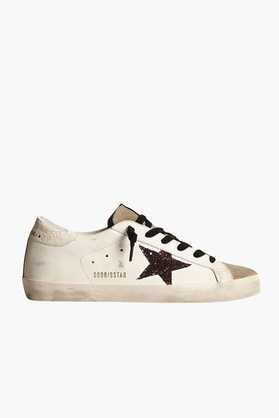 Shoes GOLDEN GOOSE | Superstar Sneakers White/Taupe/Coffee Brown/Ivory