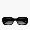 Accessories SAINT LAURENT | Pillowed Rectangular Sunglasses Black