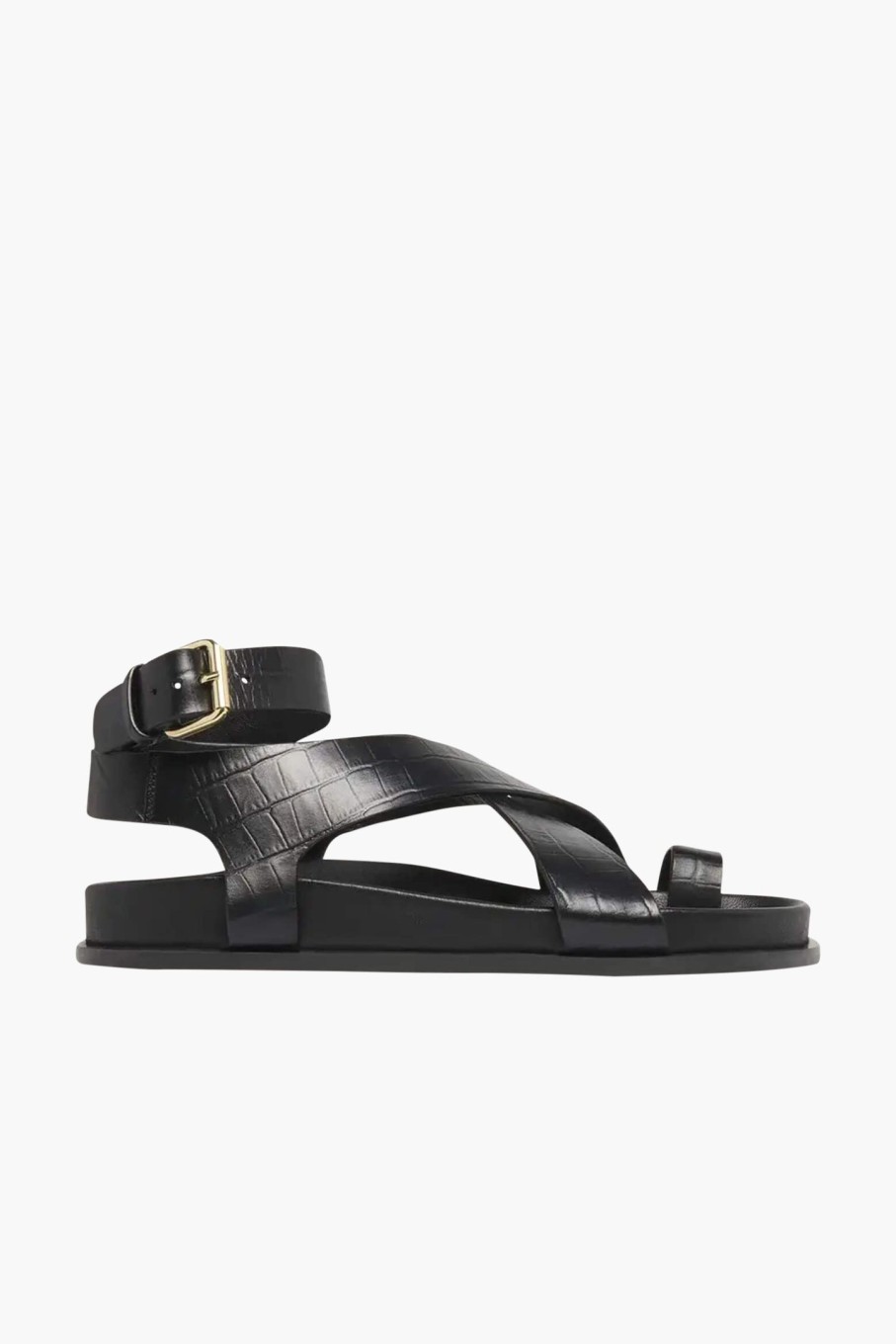 Shoes A.EMERY | Jalen Sandal Black Croc