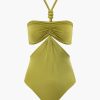 Clothing MAYGEL CORONEL | Onassis Swimsuit Pascolo Green