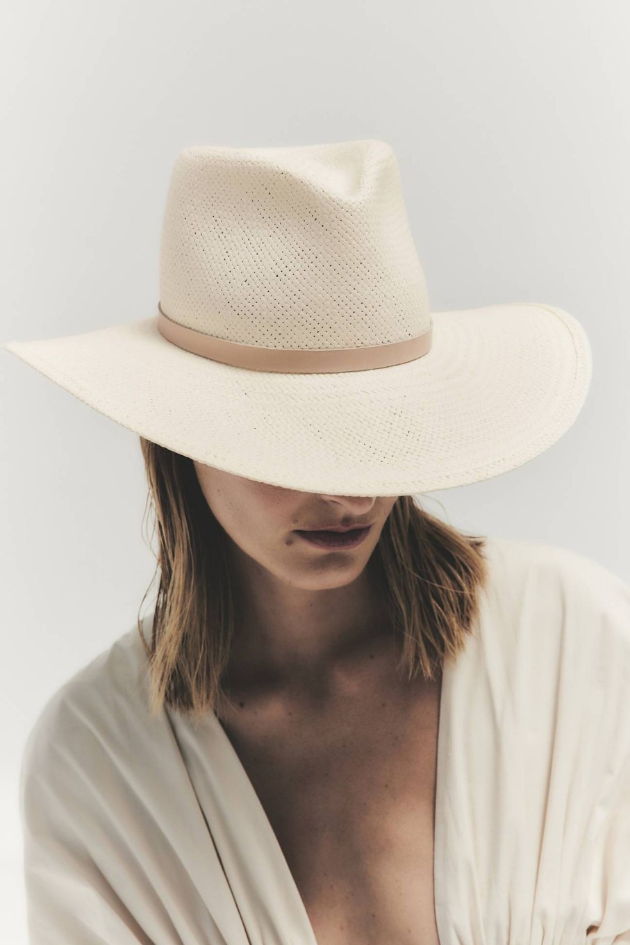 Accessories JANESSA LEONÉ | Sherman Hat Natural