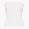 Clothing Esse | Strapless Top Ivory