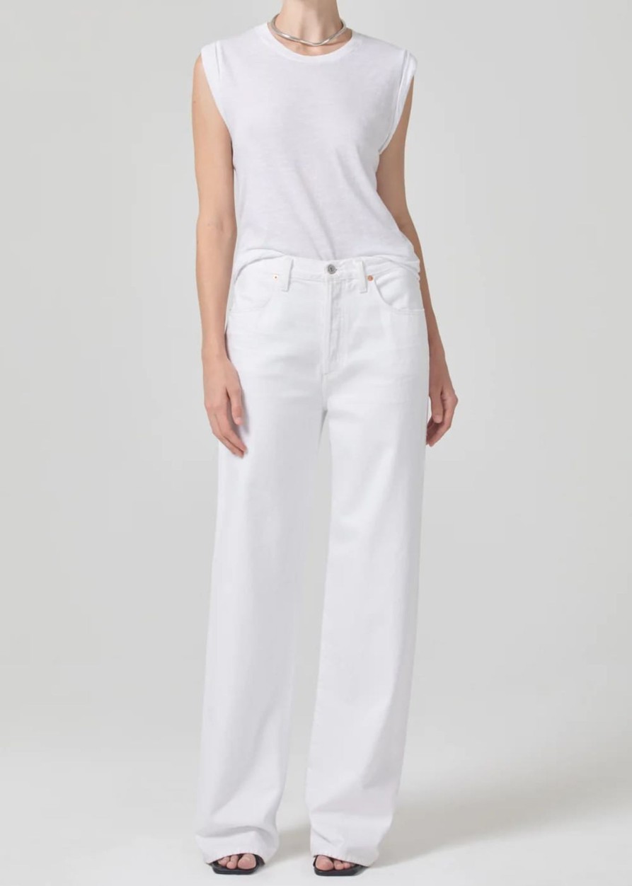 Clothing CITIZENS OF HUMANITY | Annina Trouser Jean Seashell White