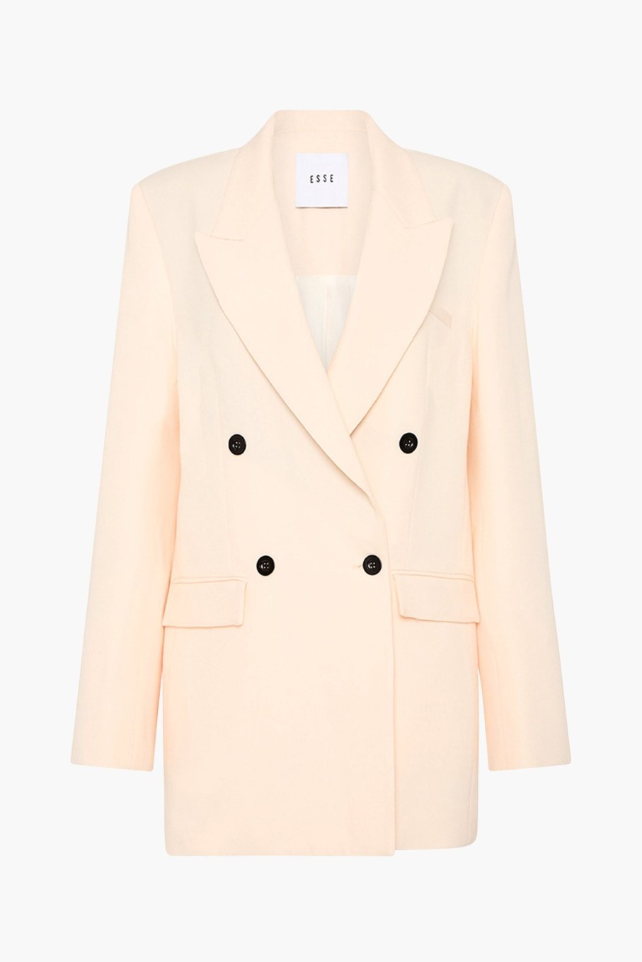 Clothing esse | Classico Double Blazer Crema