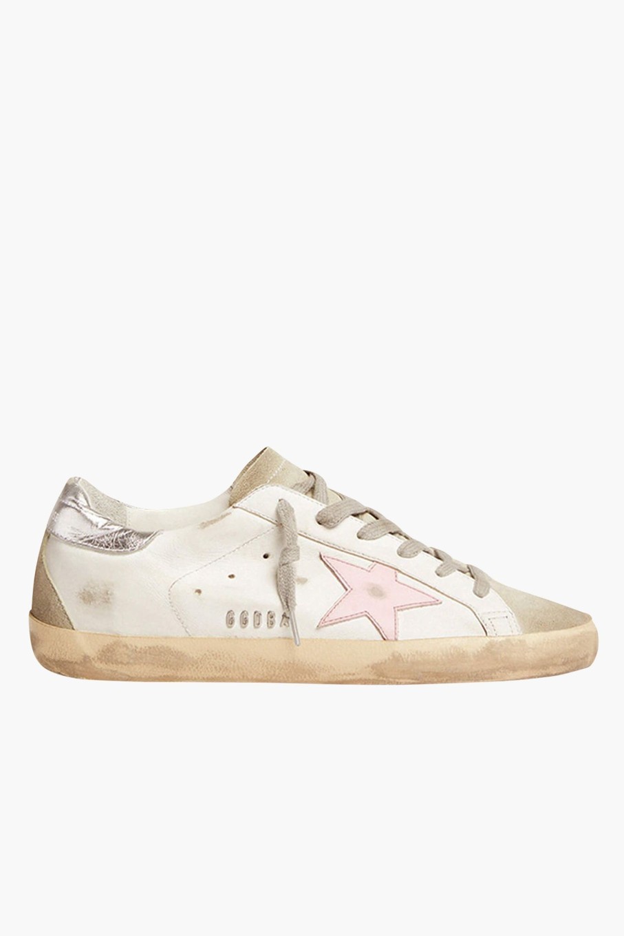 Shoes Golden Goose | Superstar Sneakers White/Ice/Orchid Pink/Silver