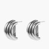 Accessories ANNA ROSSI | Europa Earring Gunmetal