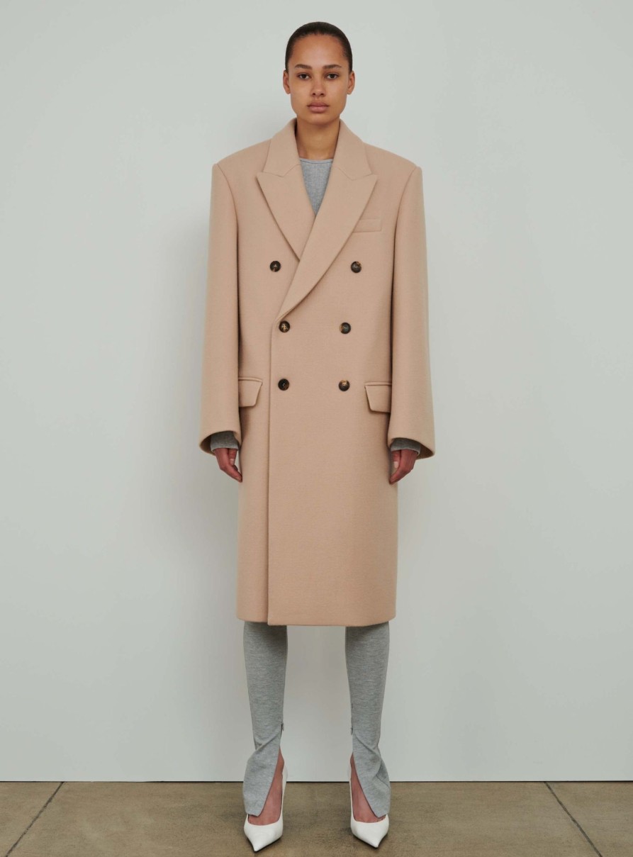 Clothing WARDROBE.NYC | Hb Coat Biscuit