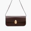 Bags NEOUS | Phoenix Leather Baguette Dark Chocolate