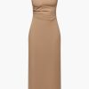 Clothing WYNN HAMLYN | Monica Tank Dress Coffee