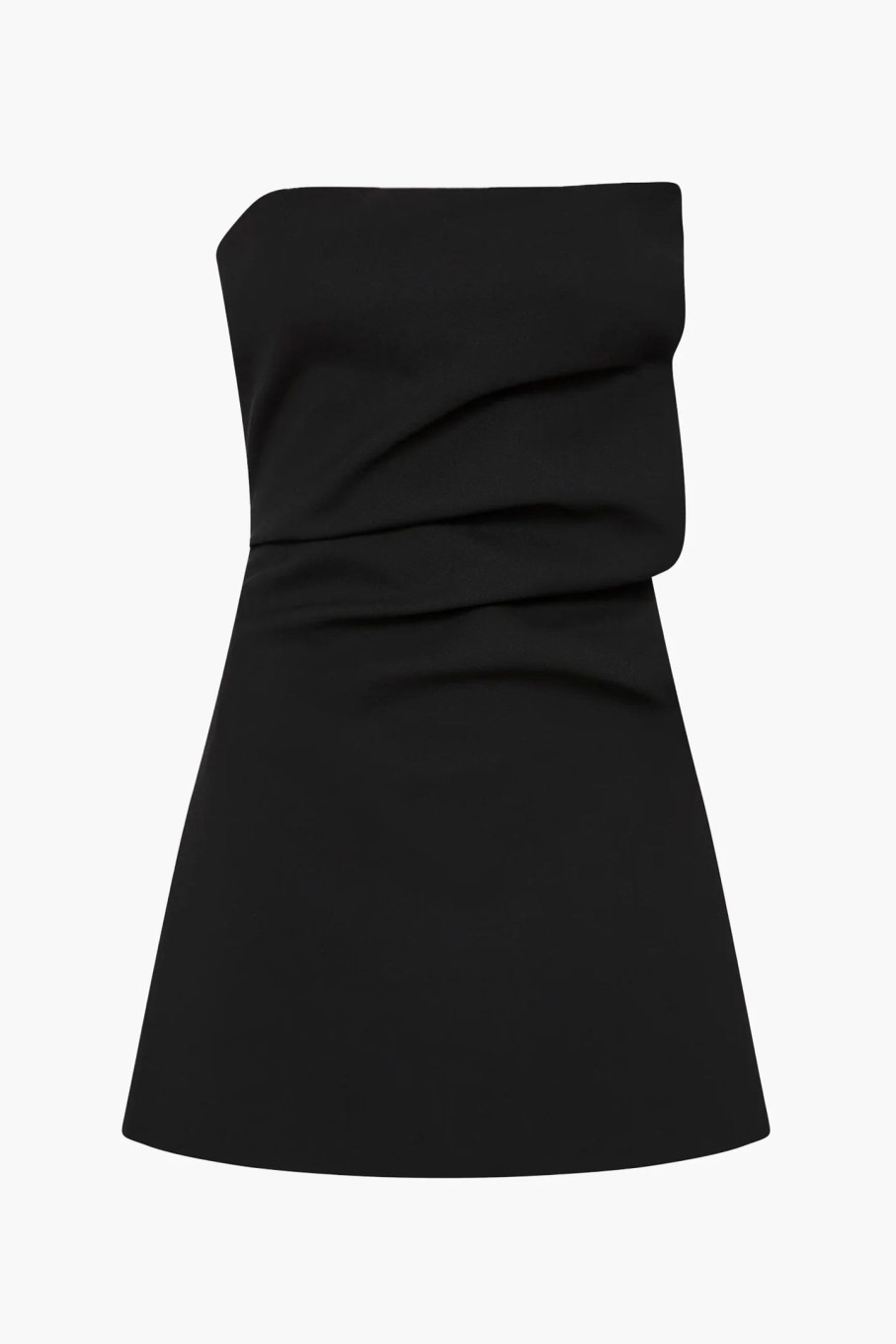 Clothing SIR | Leonardo Pleated Mini Dress Black