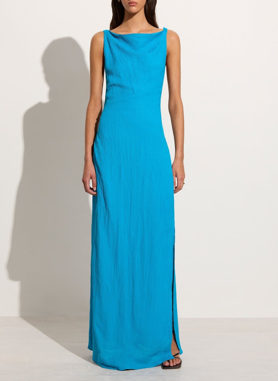 Clothing FAITHFULL THE BRAND | Palermo Maxi Dress Turquoise