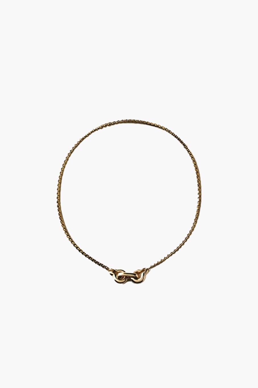 Accessories ANNIKA INEZ | Ample Clasp Bracelet - Small Gold