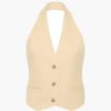 Clothing ESSE | Delphi Waistcoat Butter