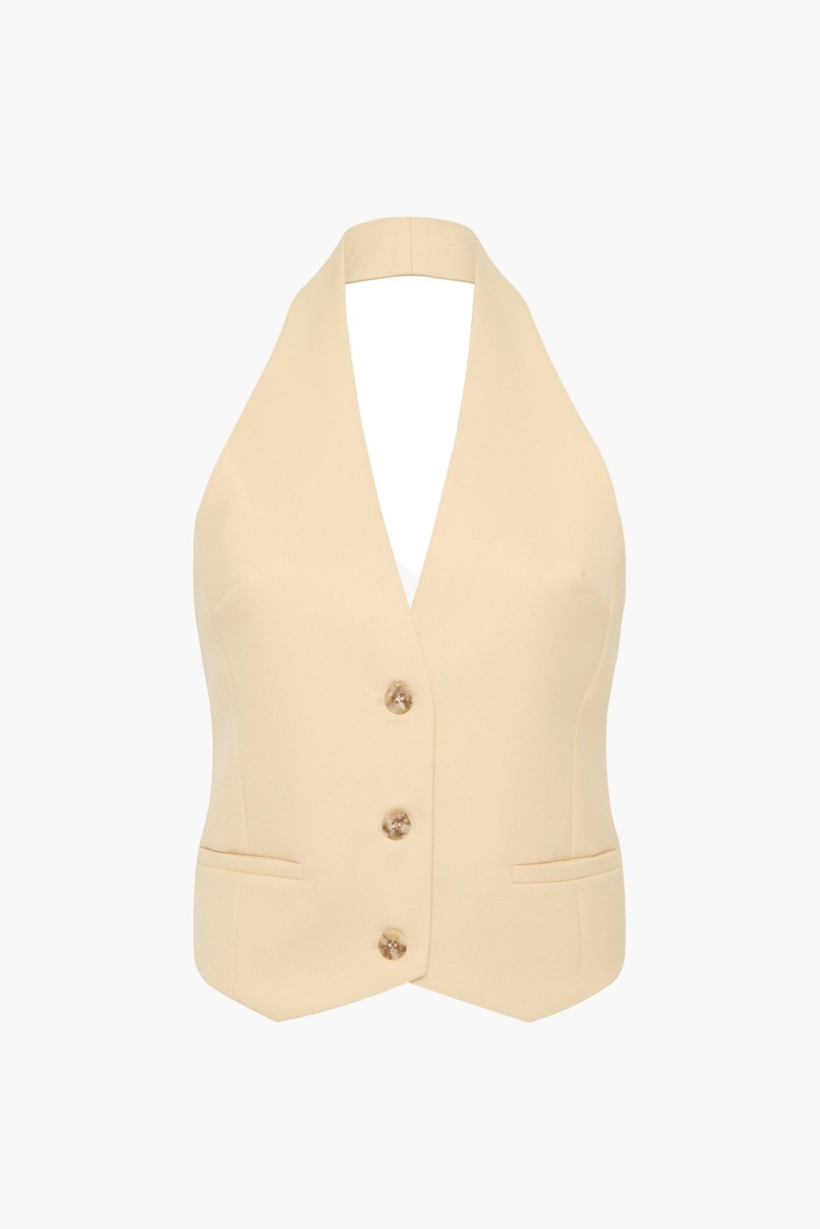 Clothing ESSE | Delphi Waistcoat Butter