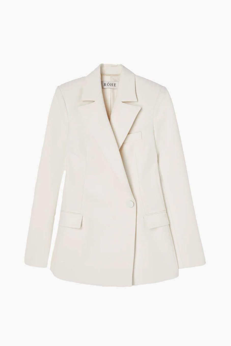 Clothing RÓHE | Tailored Wool Blazer Ivory