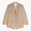 Clothing THE ATTICO | Glen Blazer Beige