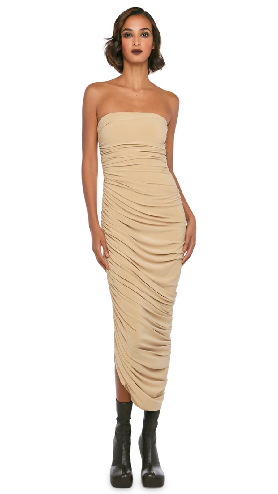 Clothing NORMA KAMALI | Strapless Diana Gown Sand