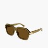 Accessories BOTTEGA VENETA | Bold Ribbon Acetate Sunglasses Green