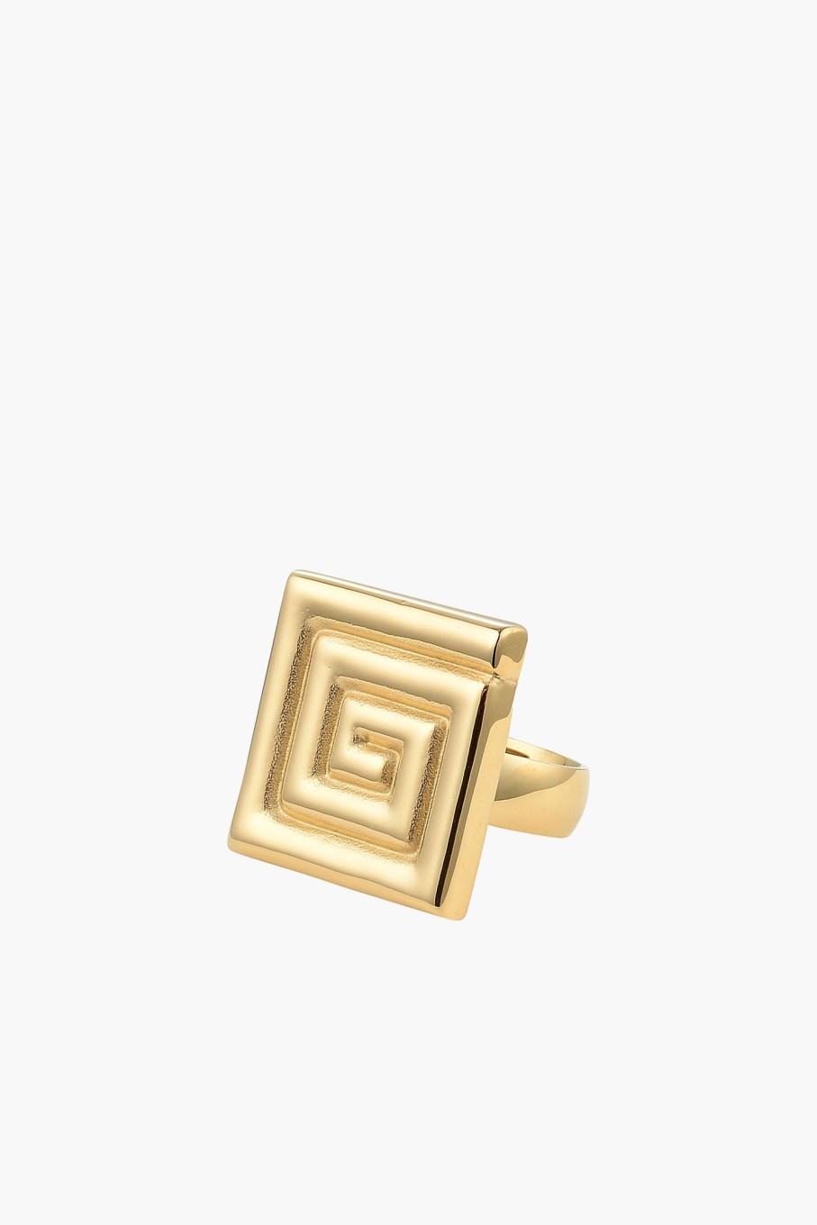 Accessories ANNA ROSSI | Labyrinth Ring Gold