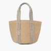 Bags Chloe | Woody Large Basket Pastel Grey