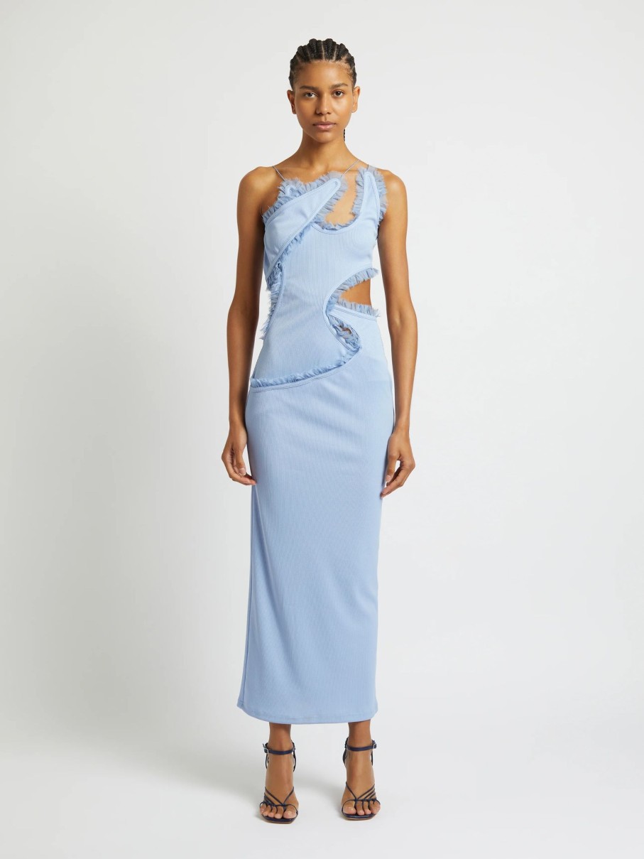 Clothing CHRISTOPHER ESBER | Carina Interlinked Dress Cornflower