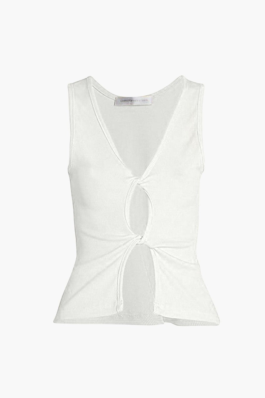 Clothing CHRISTOPHER ESBER | Open Twist Tank Putty