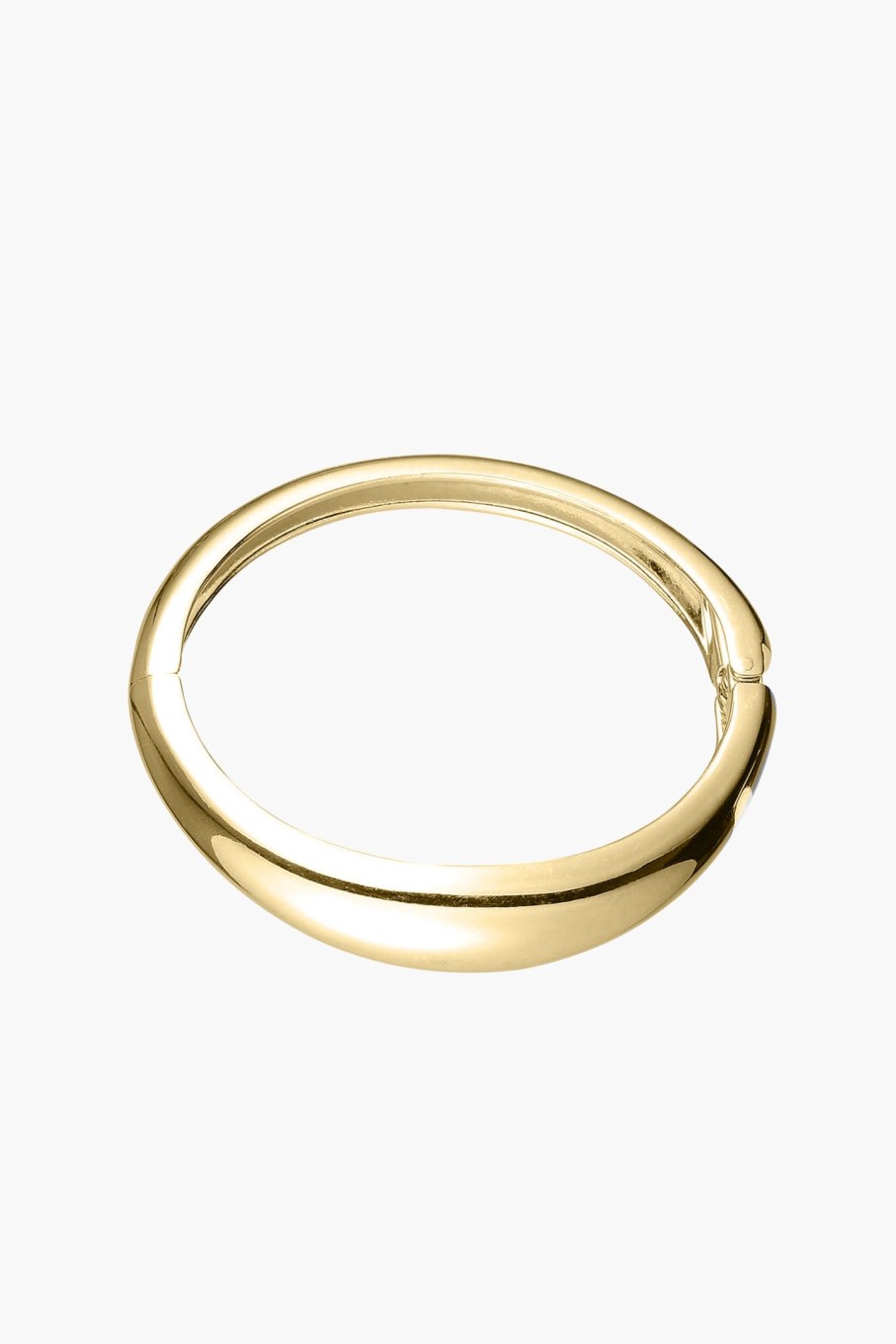 Accessories ANNA ROSSI | Smooth Operator Bangle Gold