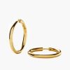 Accessories MISSOMA | Classic Tunnel Large Hoop Earrings Gold