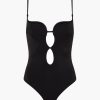 Clothing SIR | Renata Keyhole One Piece Black