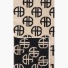 Accessories ANINE BING | Bahia Towel Beige Monogram Print