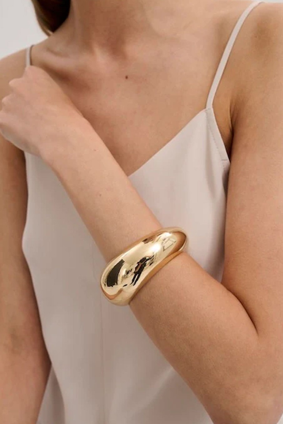 Accessories ANNA ROSSI | Illusion Bangle Gold