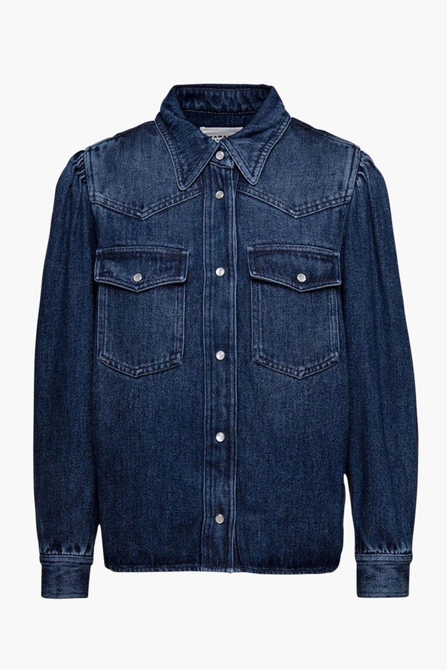 Clothing ISABEL MARANT ÉTOILE | Tahisse Fluid Denim Shirt Blue