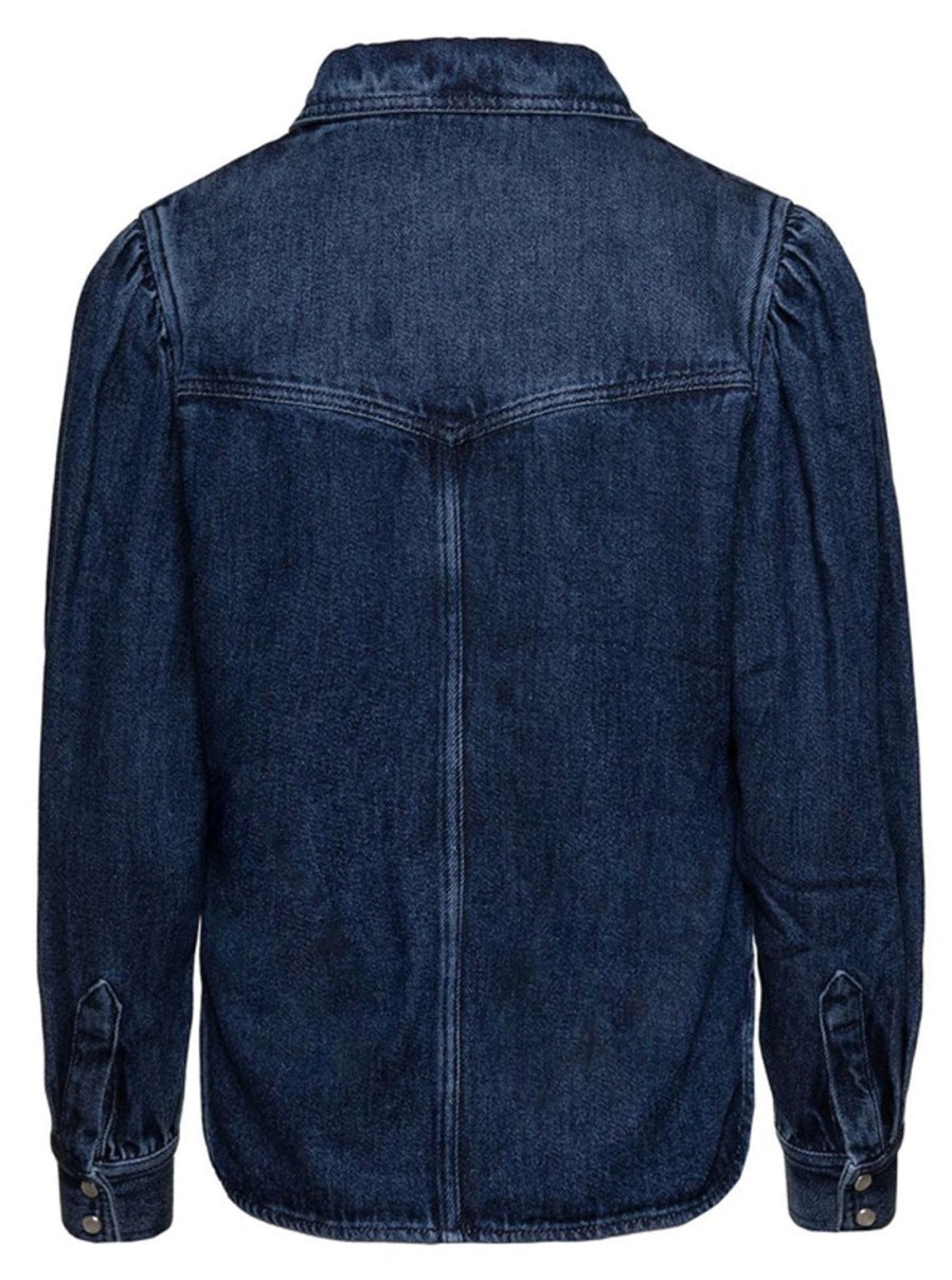 Clothing ISABEL MARANT ÉTOILE | Tahisse Fluid Denim Shirt Blue