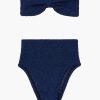 Clothing HUNZA G | Ruby Bikini Navy/Silver