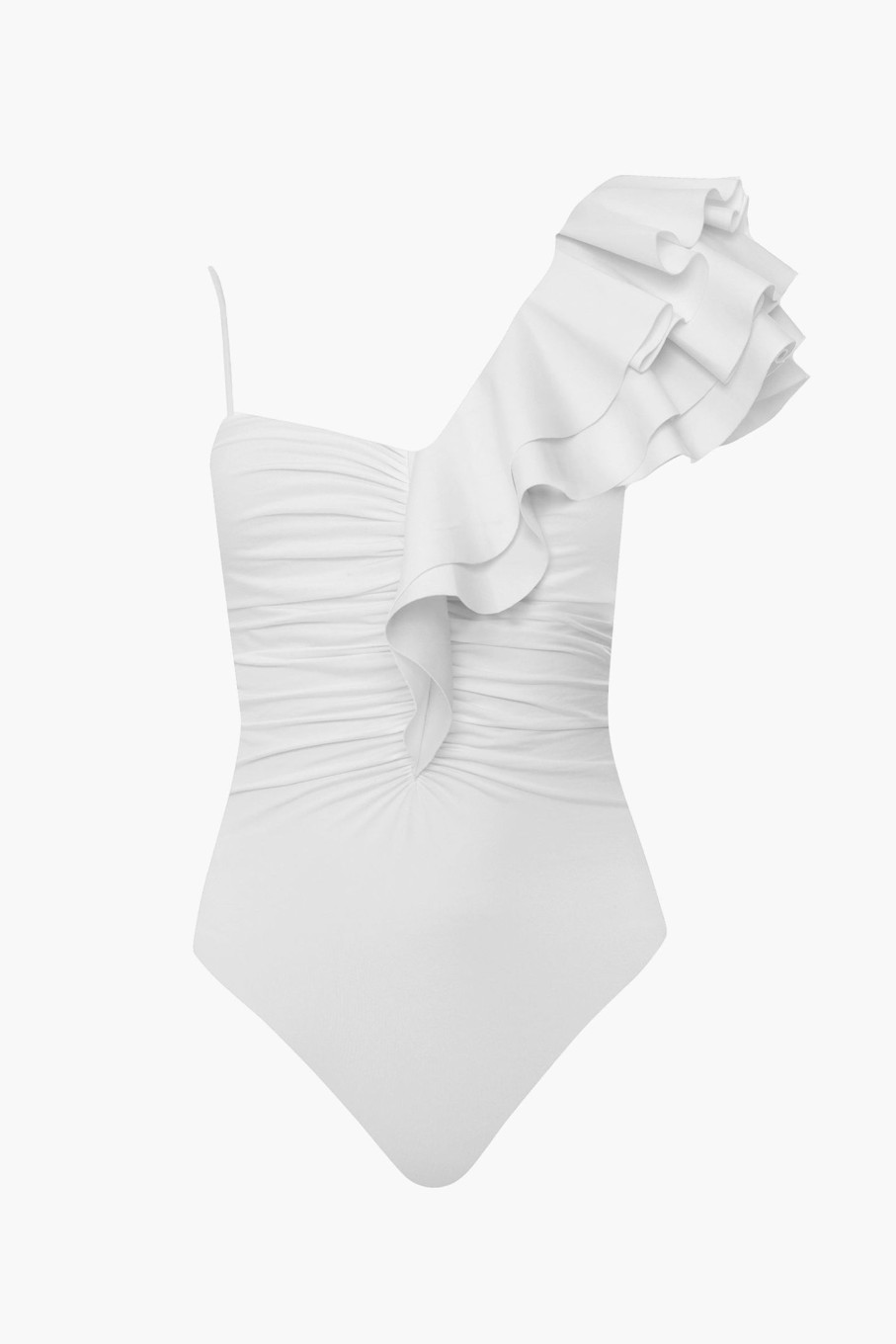 Clothing MAYGEL CORONEL | Feston Swimsuit Off White