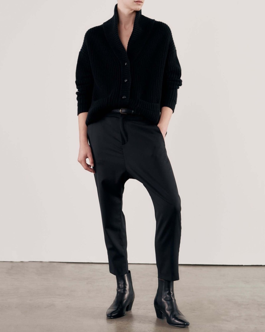 Clothing NILI LOTAN | Wool Paris Pant Black