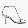 Shoes NEOUS | Jumel Leather Sandals Silver