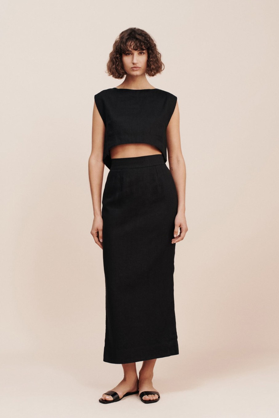 Clothing POSSE | Emma Pencil Skirt Black